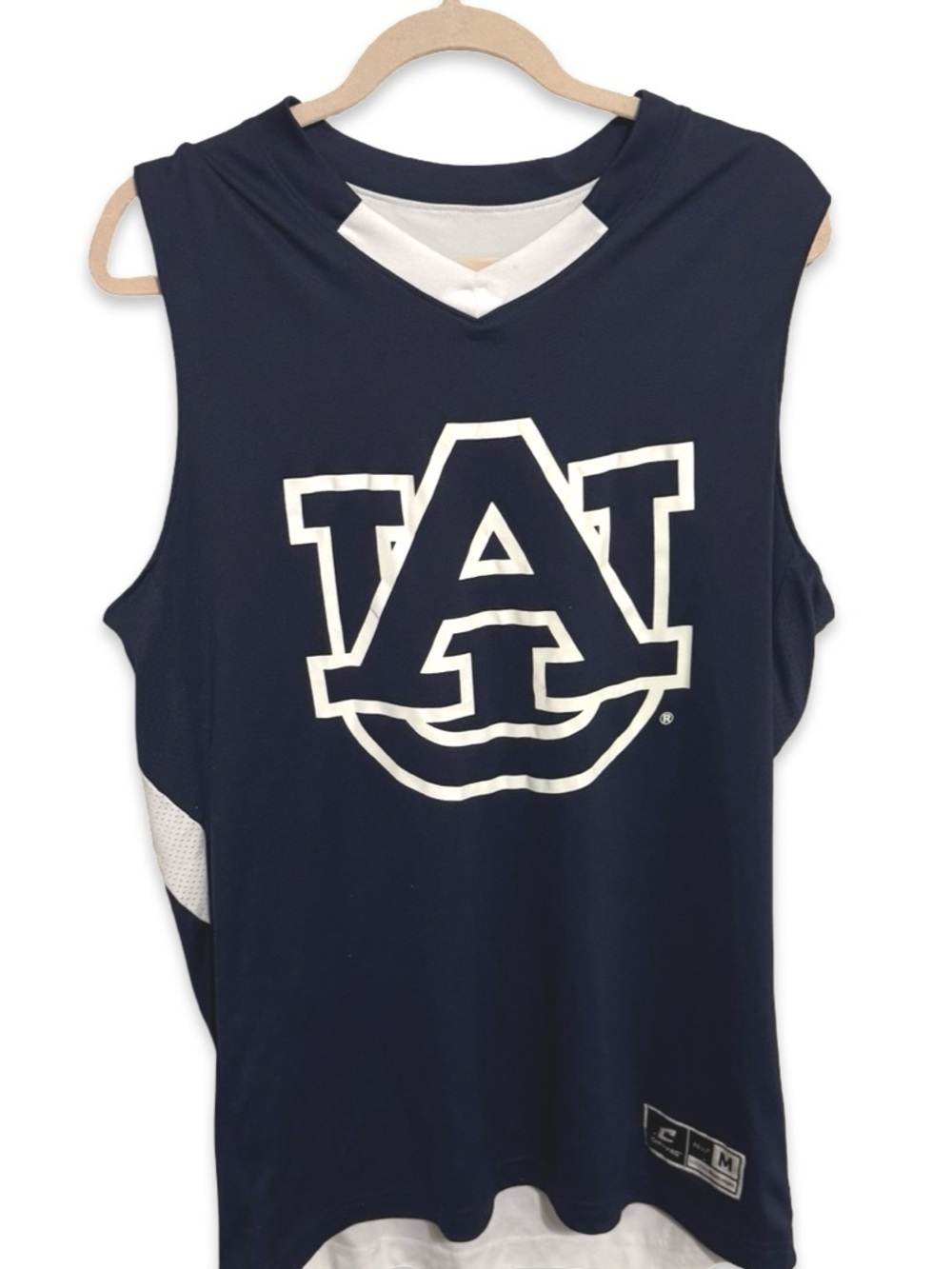 Auburn Tigers Basketball Reversible Jersey #37 Navy White Men’s Medium